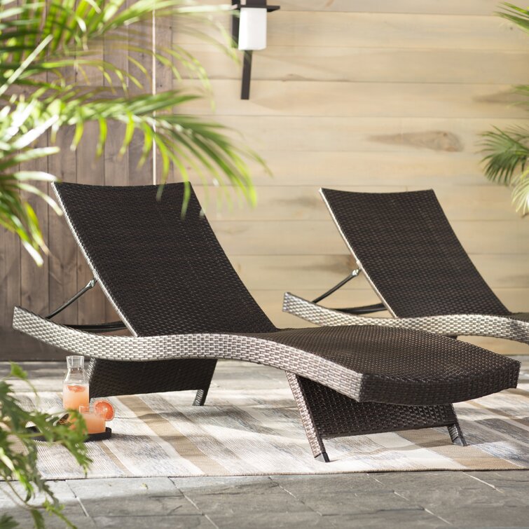 Outdoor discount furniture chaise